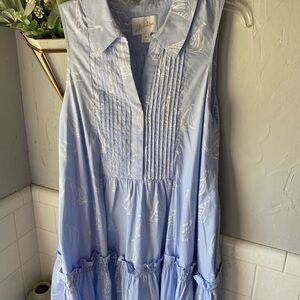 Lilly Pulitzer Blue and White Striped Dress